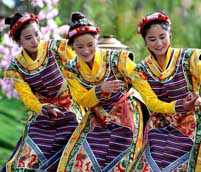 西蔵自治區(qū)林芝の桃花祭