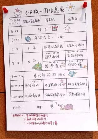 9歳の娘に毎日18時(shí)間勉強(qiáng)させる教育ママの時(shí)間割表に議論