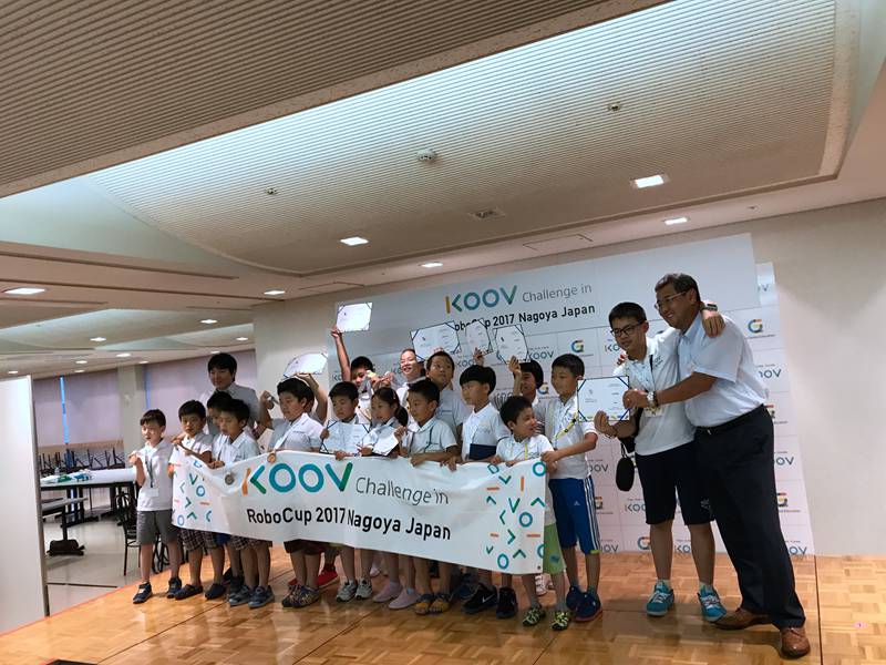 學習キットKOOVが中日の友誼の懸け橋に　「KOOV Challenge in RoboCup」が名古屋で開催