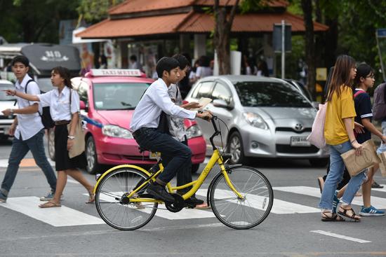 シェア自転車がタイ市場進(jìn)出　6千臺を大學(xué)へ投入