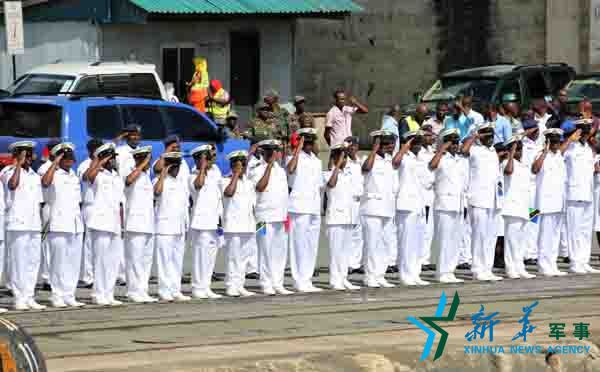 中國海軍訪問艦隊(duì)がタンザニア到著