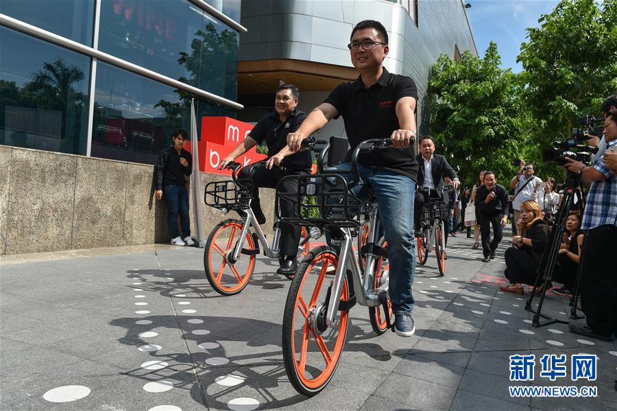 シェア自転車「モバイク」がタイへ進出