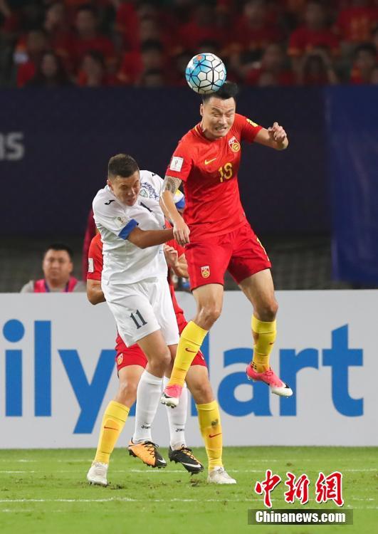 2018年W杯アジア最終予選　中國が1対0でウズベキスタン下す