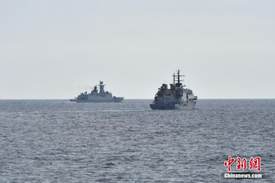 中露海軍が海上対空演習(xí)