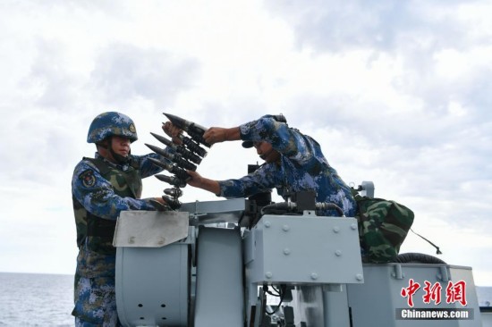 中露海軍が海上対空演習(xí)