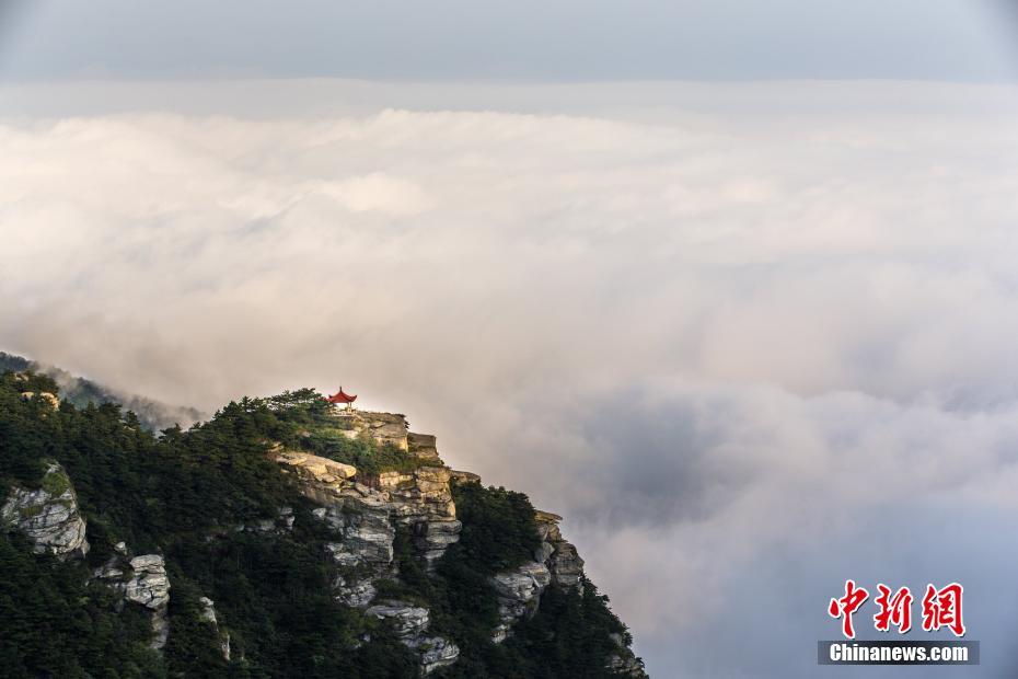 雲(yún)霧に包まれた幻想的な風(fēng)景　世界でも名高い廬山の雲(yún)海