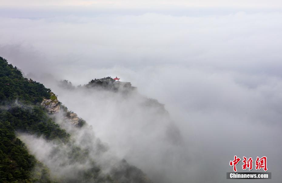 雲(yún)霧に包まれた幻想的な風(fēng)景　世界でも名高い廬山の雲(yún)海