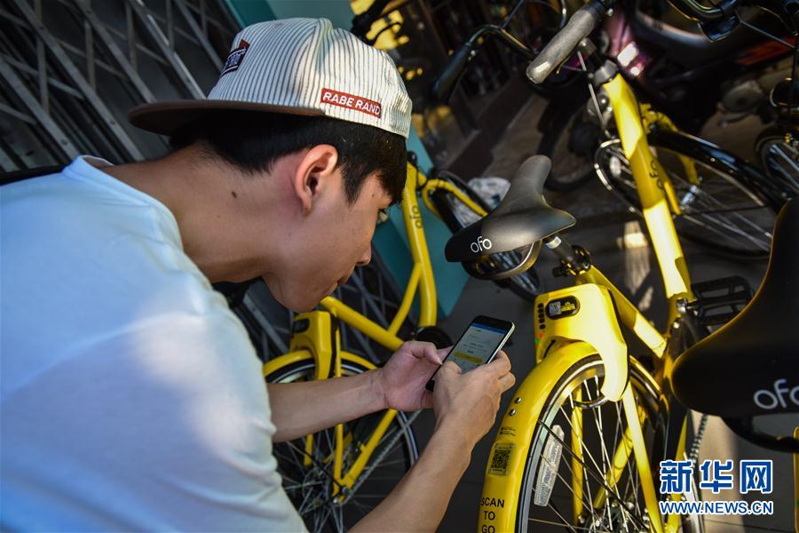 シェア自転車「ofo」がタイのプーケットで徐々に浸透