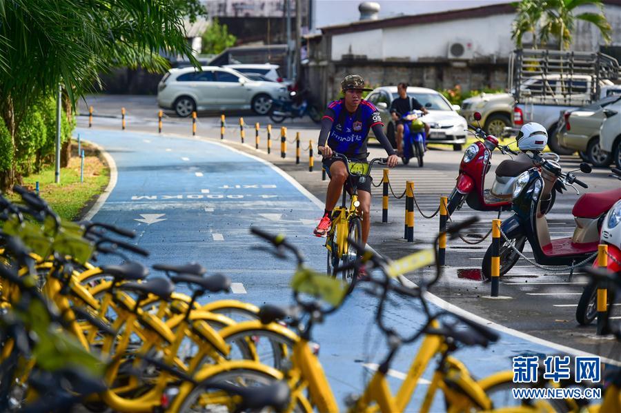 シェア自転車「ofo」がタイのプーケットで徐々に浸透