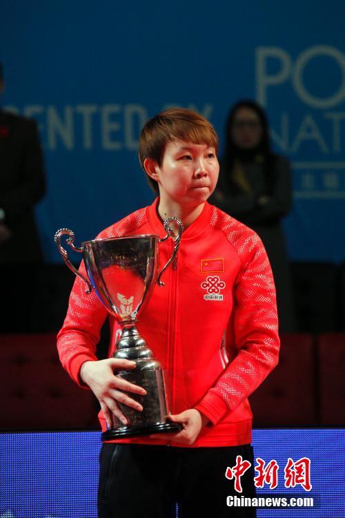 中國(guó)の朱雨玲選手、卓球女子W杯2017シングルで初優(yōu)勝