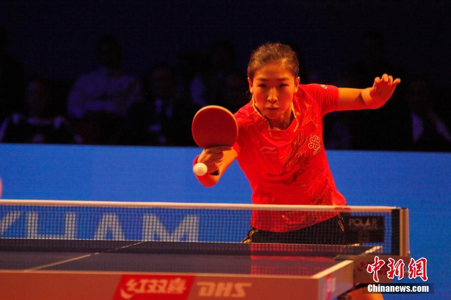 中國(guó)の朱雨玲選手、卓球女子W杯2017シングルで初優(yōu)勝