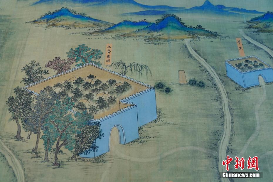 北京故宮博物院に明の時(shí)代の文化財(cái)「絲路山水地図」を贈(zèng)呈