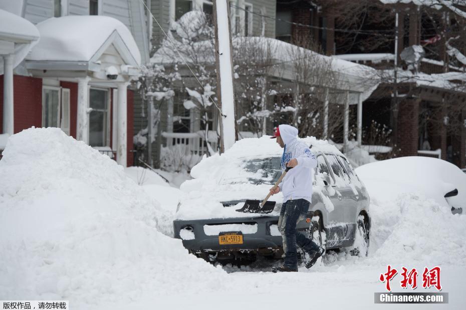 ペンシルベニア州の町で降雪量1.5メートル　過去最多を記録