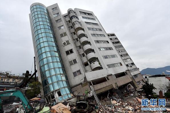 臺灣地區(qū)花蓮地震の死者9人に　大陸部観光客3人も犠牲に