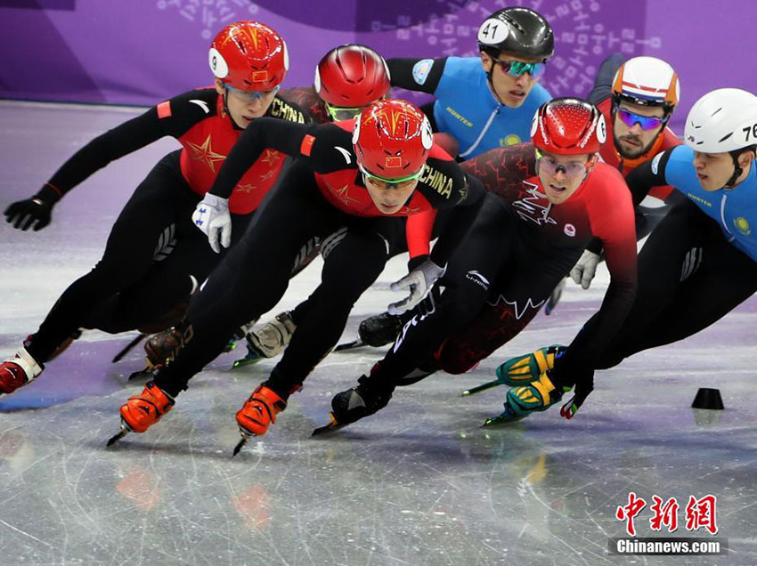 平昌五輪ショートトラック男子5000メートルリレー、中國が決勝進出