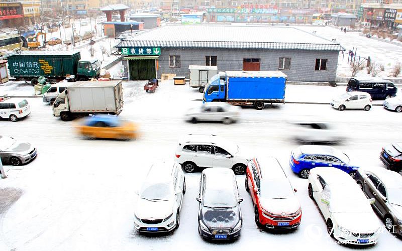 中國東北部で豪雪黃色警報(bào)発令　黒竜江省で今春最大規(guī)模の降雪