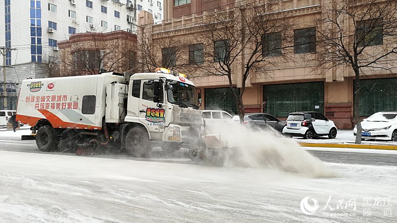 中國(guó)東北部で豪雪黃色警報(bào)発令　黒竜江省で今春最大規(guī)模の降雪