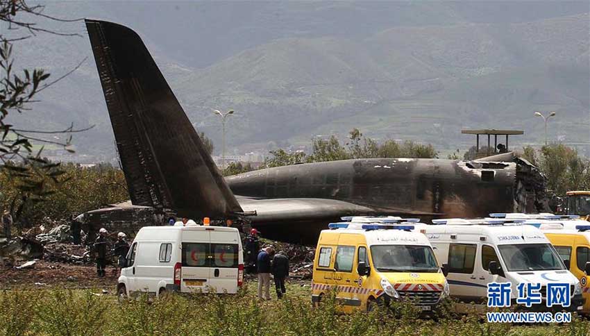 アルジェリアで軍用機(jī)墜落事故　257人が死亡