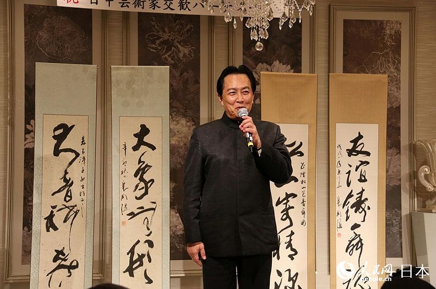 中國(guó)蕓術(shù)家代表団が東京で松山バレエ団の創(chuàng)立70周年を祝うパーティー開催