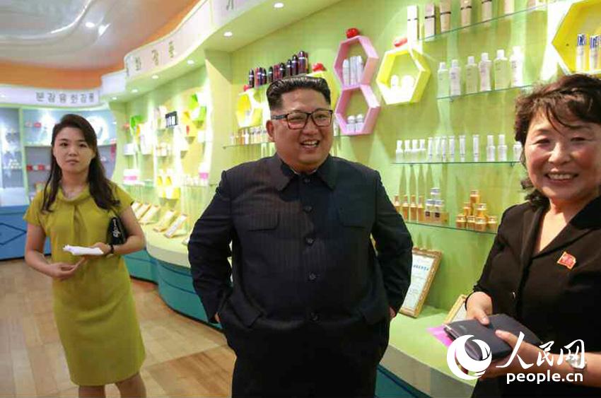 金正恩氏が朝中國境地域視察