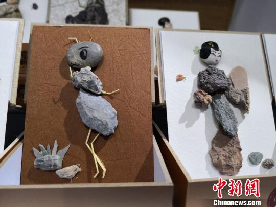 ゴビ砂漠の小石がアート作品に大変身！　甘粛省