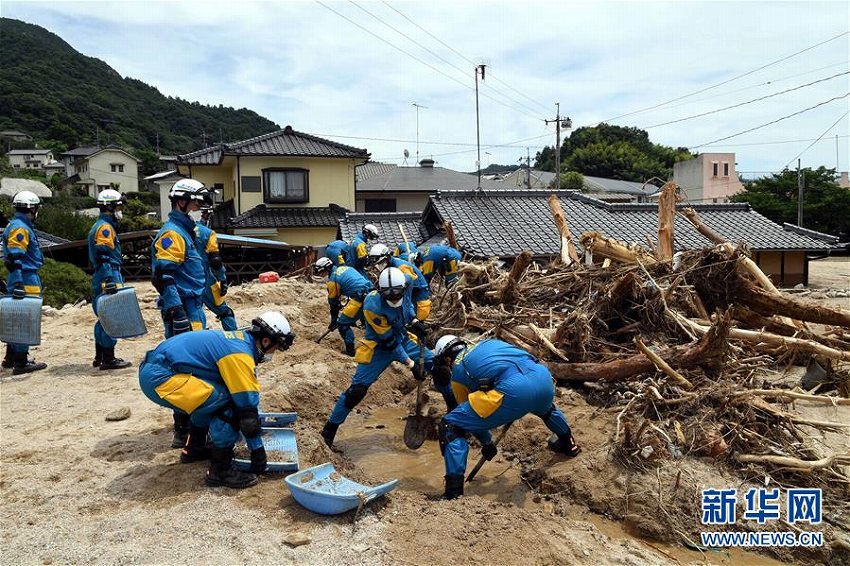 西日本豪雨で被害甚大　広島県呉市天応町を取材