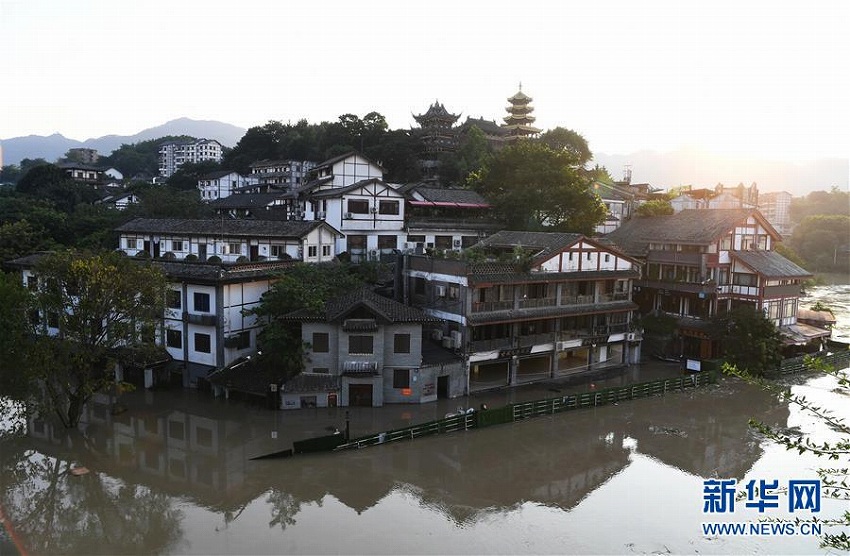 洪水の影響ですでに住民5萬2千人が避難　重慶市