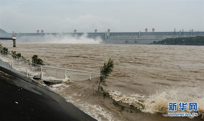 三峽ダムにまもなく今年に入って最大規(guī)模の洪水到達