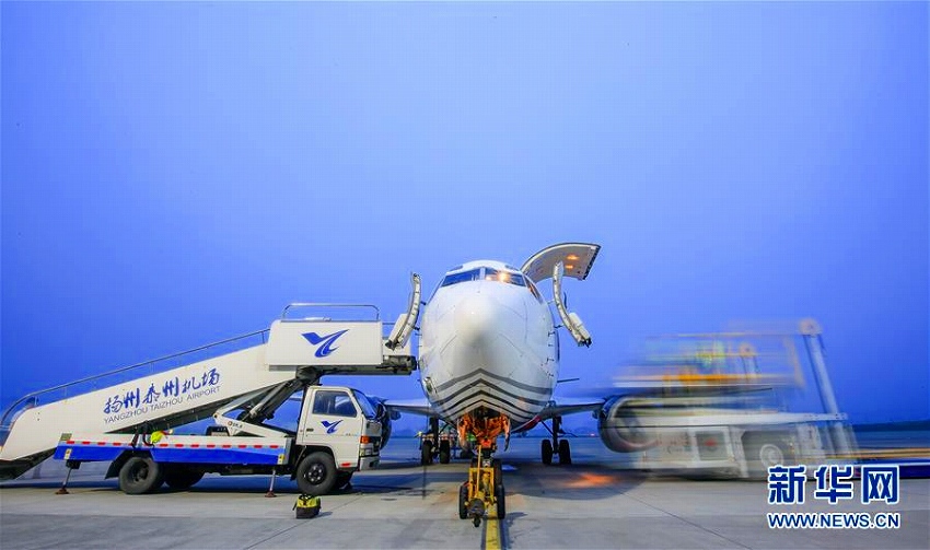 江蘇省揚(yáng)州泰州空港に「上海ガニ」専用貨物便が就航