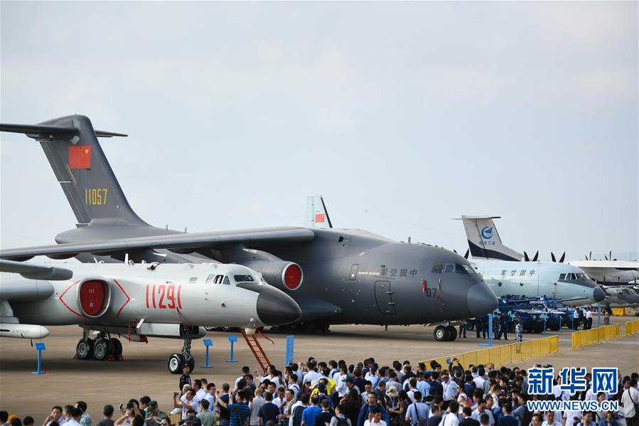 中國(guó)空軍の精鋭が中國(guó)航展に勢(shì)ぞろい