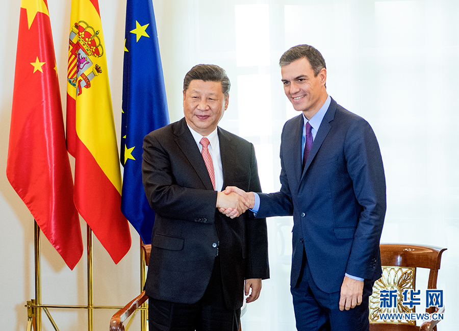 習(xí)近平主席がスペイン首相と會(huì)談　「協(xié)力ウィンウィン、模範(fàn)を築く」