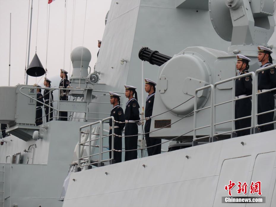 中國海軍第31次護衛(wèi)艦隊が出航