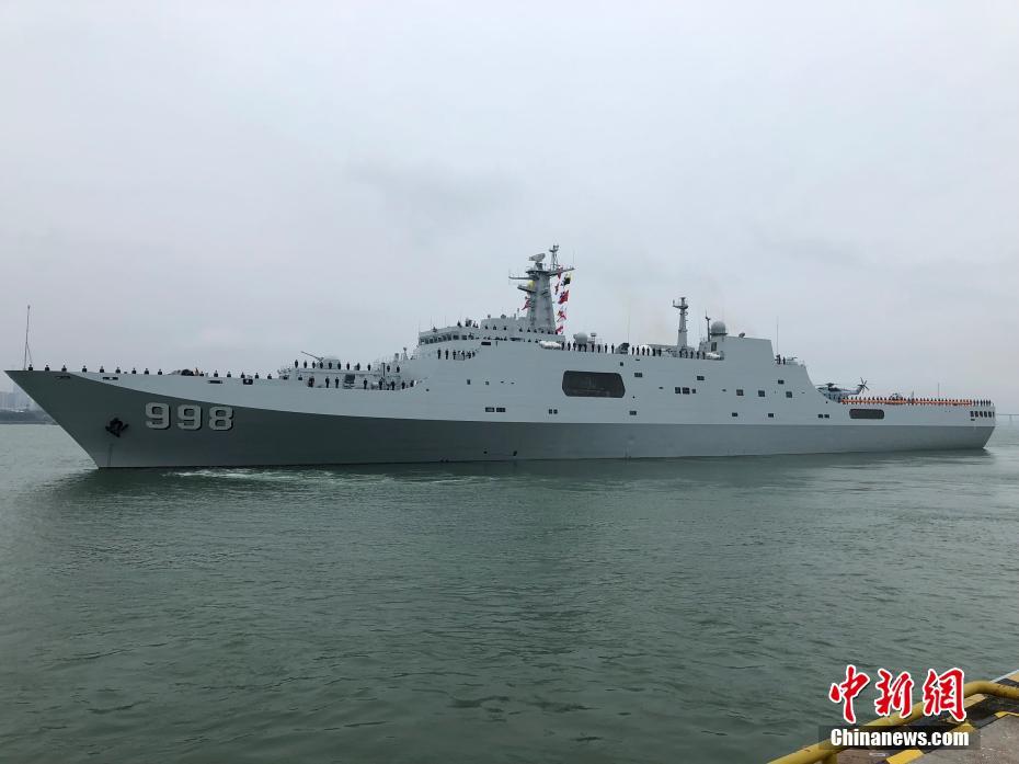 中國海軍第31次護(hù)衛(wèi)艦隊(duì)が出航