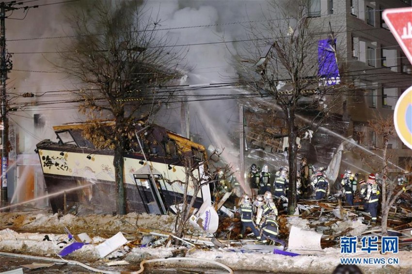 札幌の飲食店などが入る建物で爆発事故、40人以上負傷