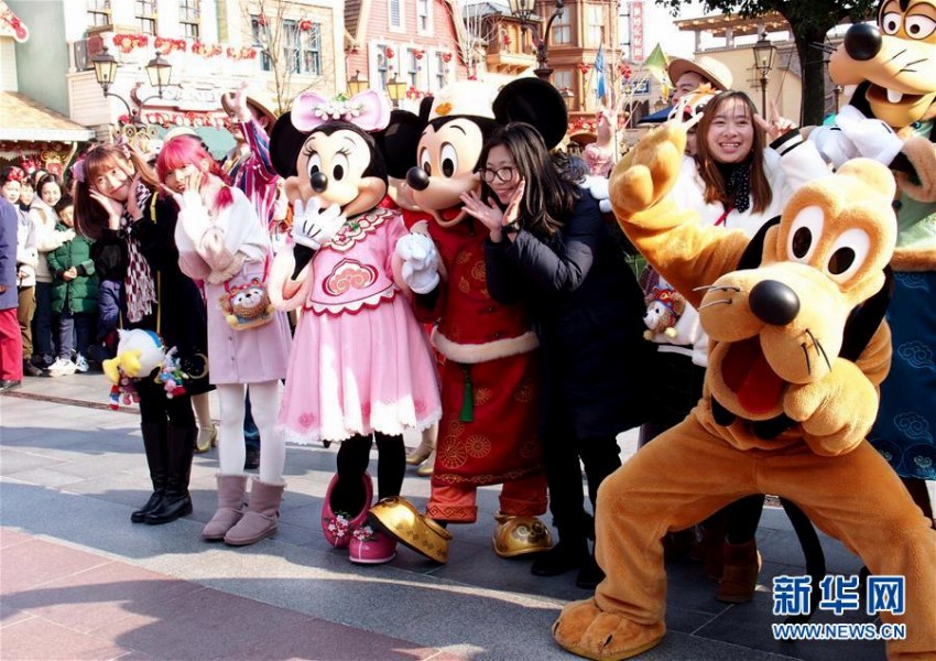 上海ディズニーリゾートに「新年特別メニュー」