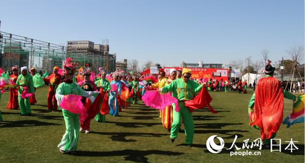 2019大阪春節(jié)祭が開幕　東北の秧歌が大人気