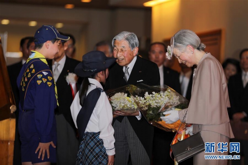 東京で明仁天皇即位30年祝う記念式典開(kāi)催