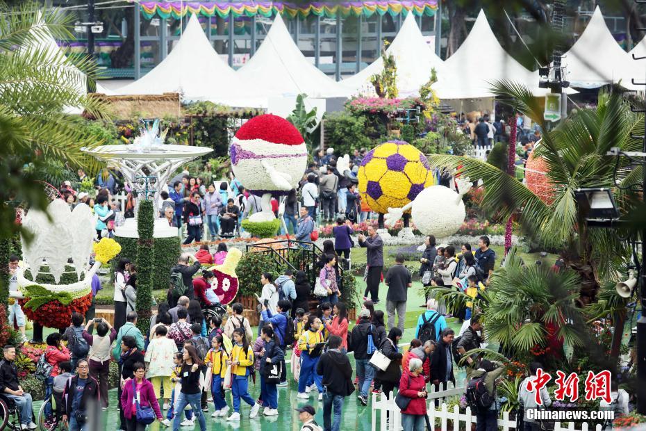 香港フラワーショーが開幕