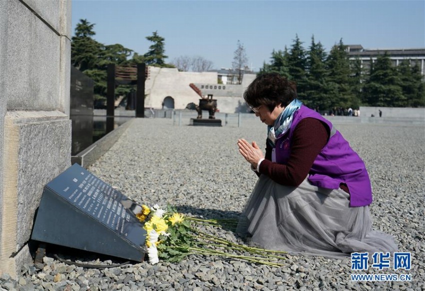 中國侵略日本軍南京大虐殺遭難同胞紀念館のボランティア吉川淳子さん