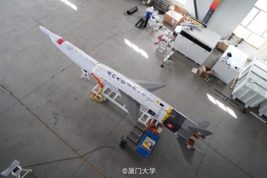 廈門大學(xué)がロケット打ち上げ、回収にも成功