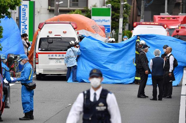 川崎市で複數(shù)の小學(xué)生含む18人が刺されて死傷