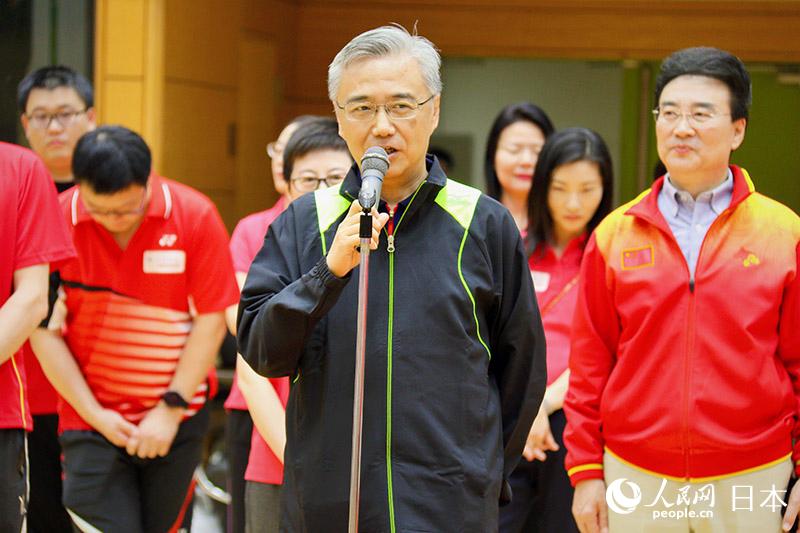 東京で中日両國の友誼深める在日華人バドミントン公式戦