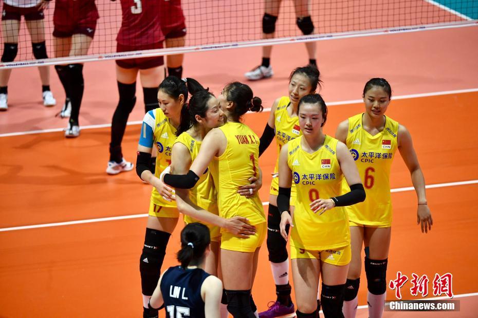 FIVB女子バレーボールネーションズリーグで中國が3対0で日本下す　香港