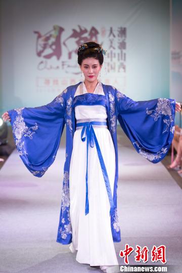 漢服で美を競う　Miss Tourism Cultural World山西地區(qū)大會