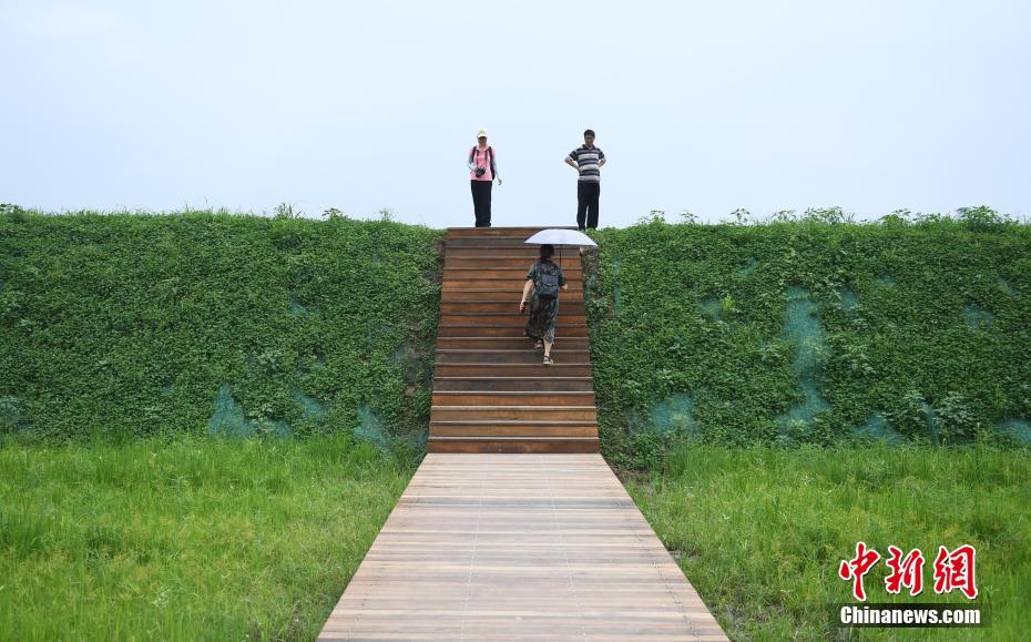 世界遺産登録で人気高まる良渚古城遺跡公園　1日3千人に入場(chǎng)制限