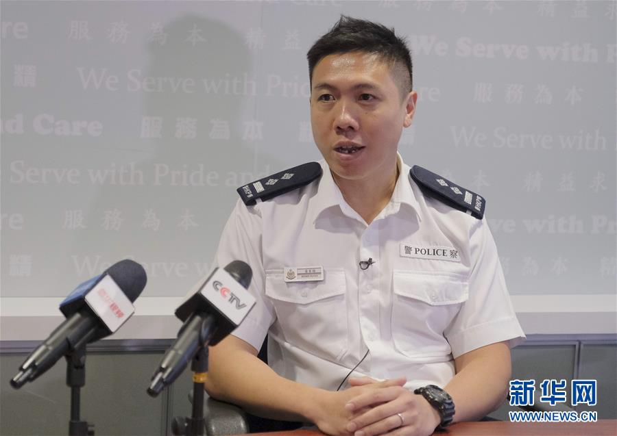 香港地區(qū)の負傷警官「法律?規(guī)律を守るためなら負傷も価値がある」