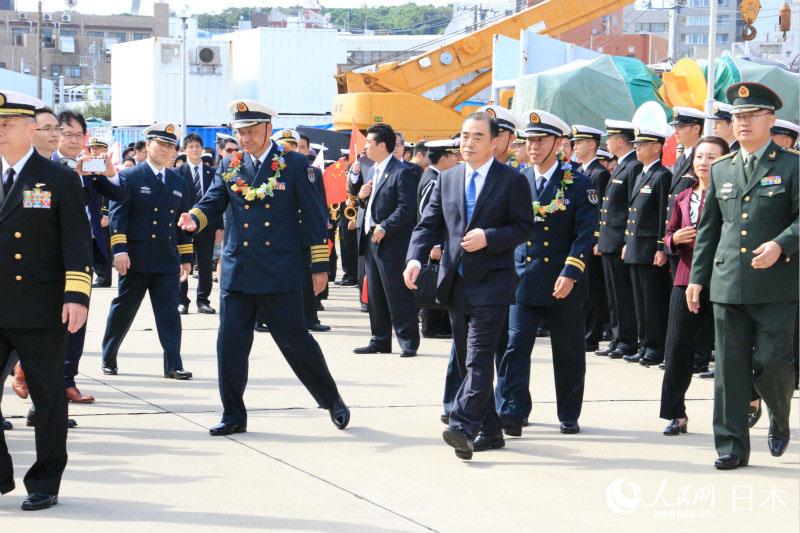 「太原」艦が橫須賀入港　中國海軍艦艇が10年ぶりに訪日