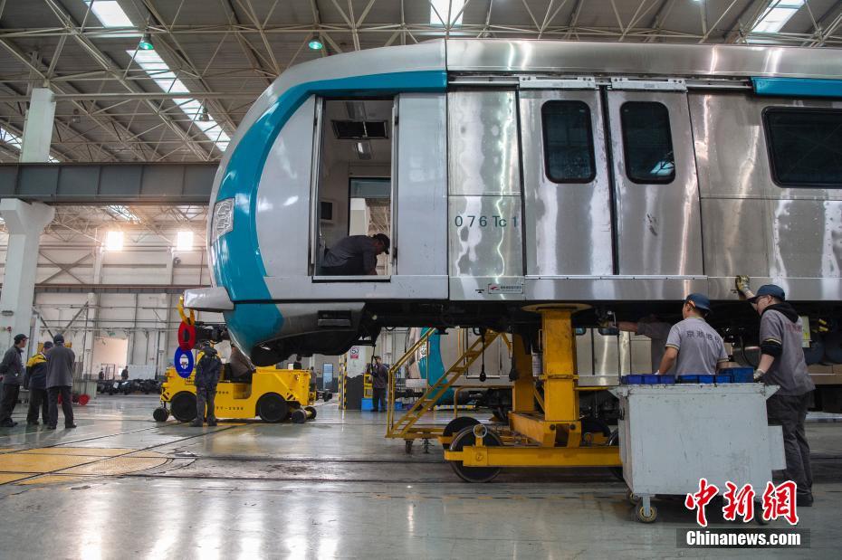 京港地鉄公司の鉄道車両整備工場に潛入！