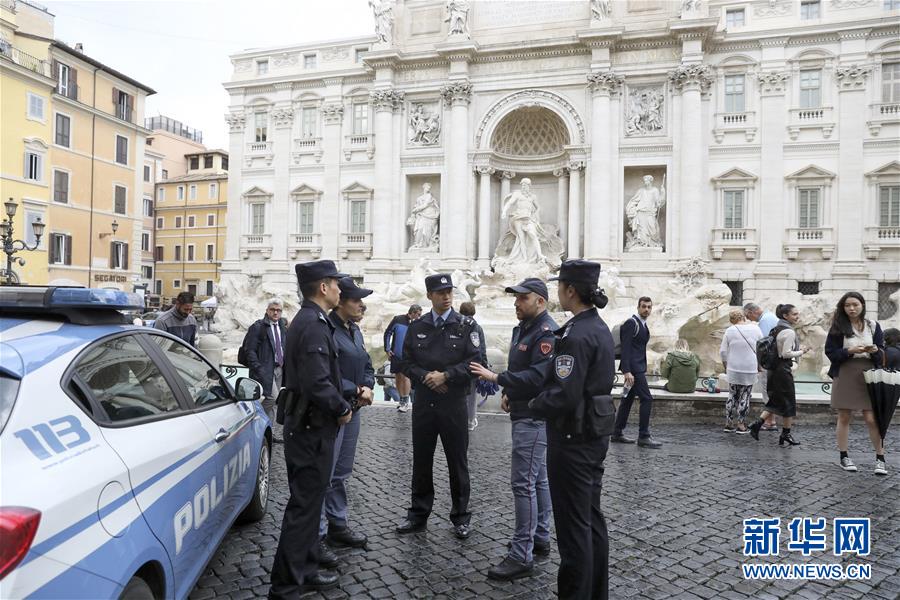 第4回中國?イタリア合同パトロール、ローマで実施