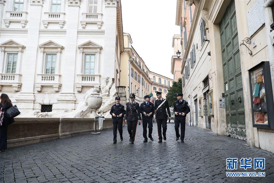 第4回中國?イタリア合同パトロール、ローマで実施